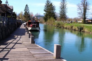 Chanaz et le canal de Savière